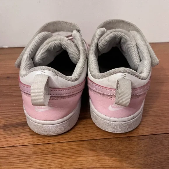 NIKE Pink Court Borough Low Sneakers - Picture 5 of 9